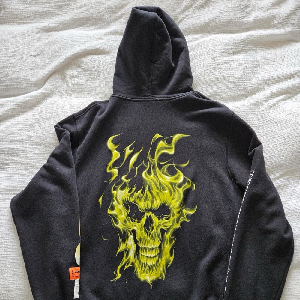 Heron Preston Skull Hoodie